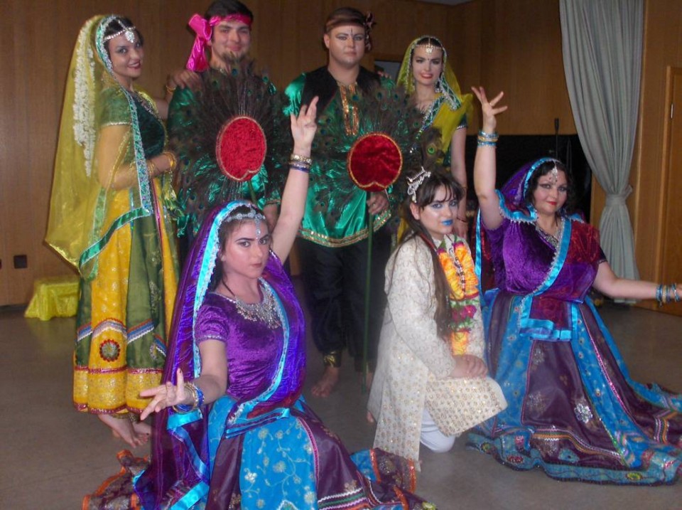 Die Tanzgruppe India Dance Saraswati